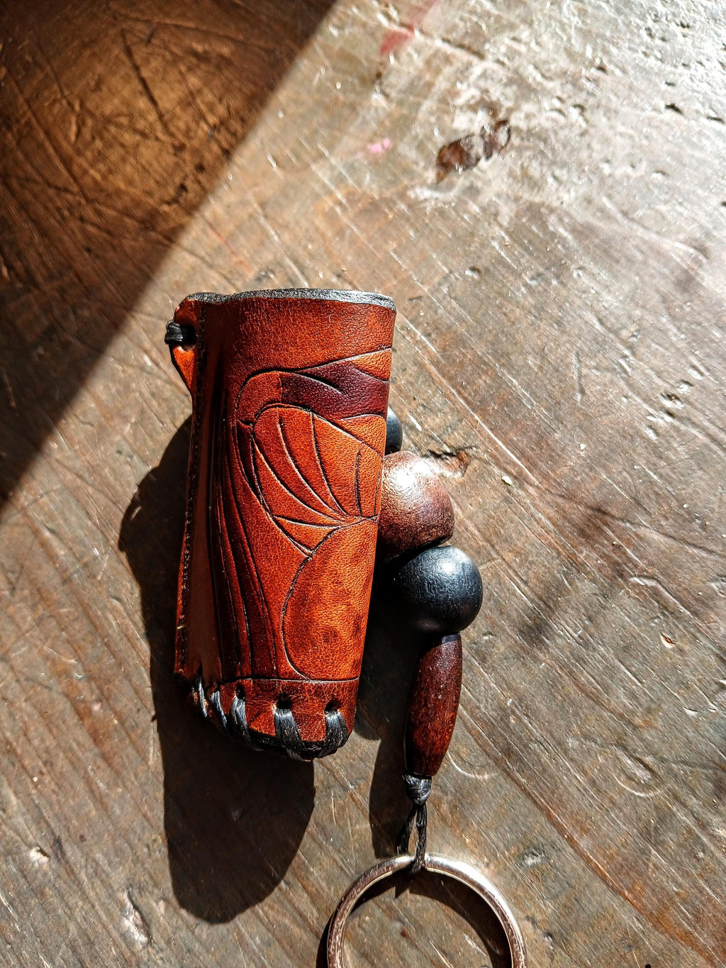 Tooled Leather Lighter skin.