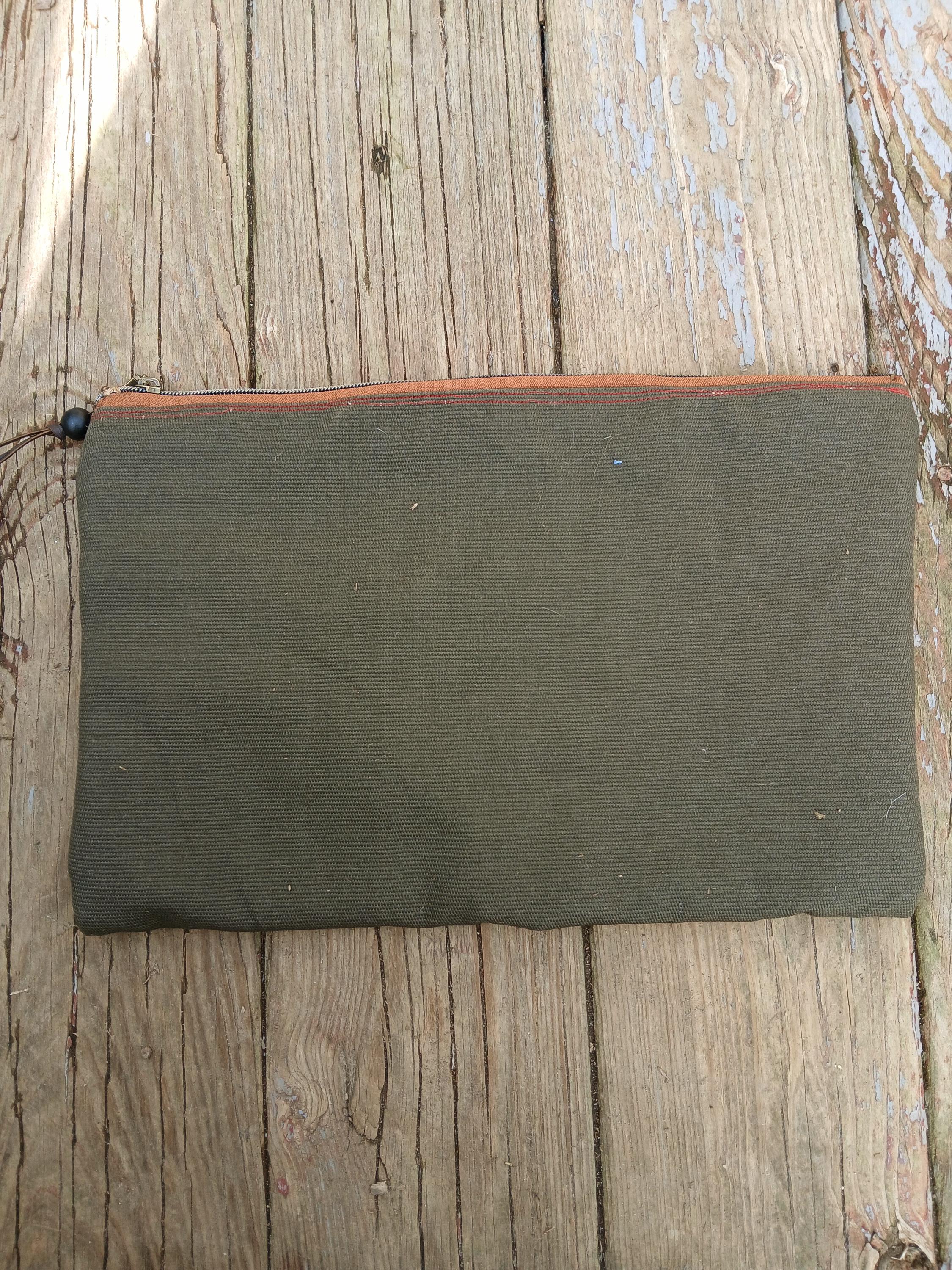Whimsical Patches Zip Pouch