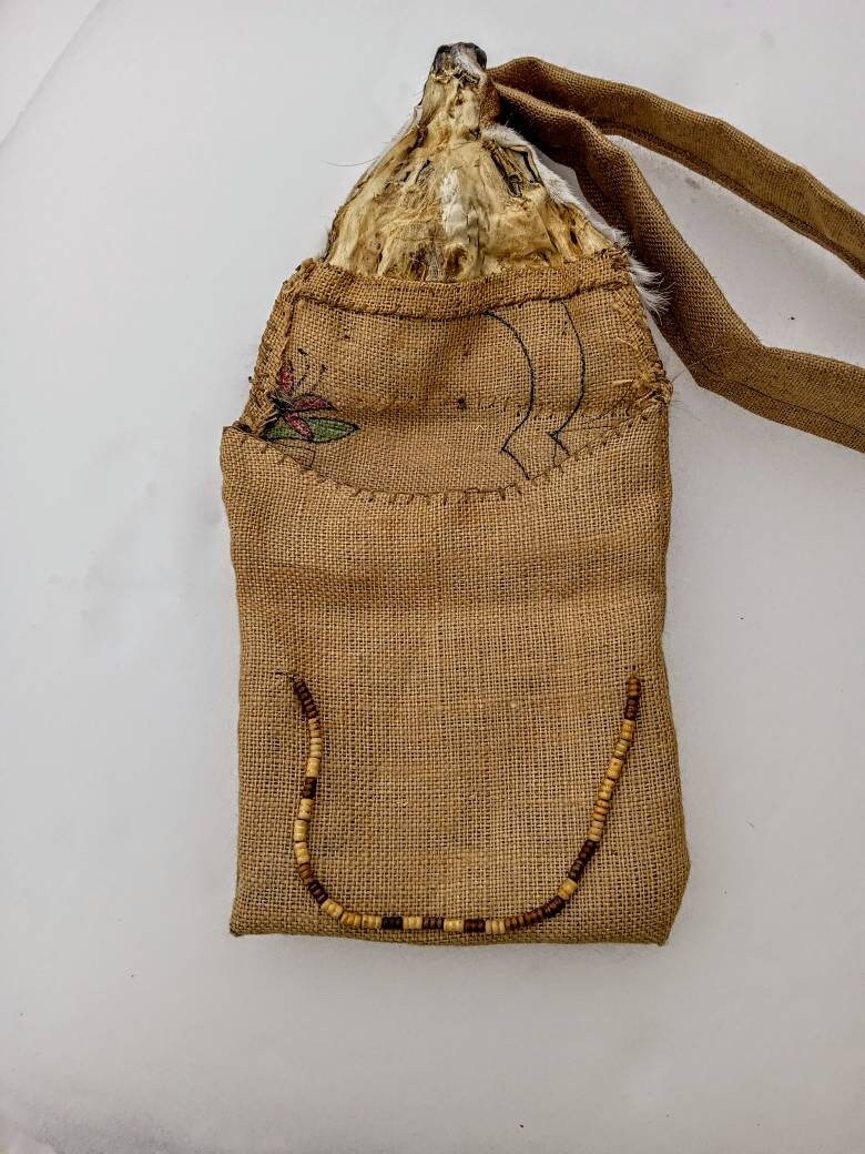 Cross Body Bag/Boho/Possibles/mushroom bag