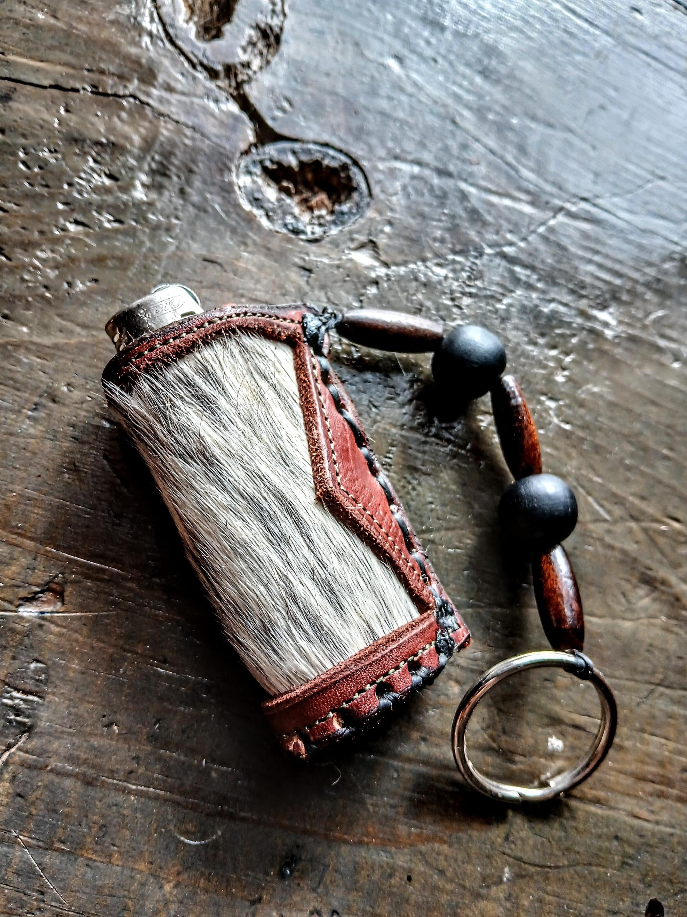Cow Hair Leather Lighter skin.