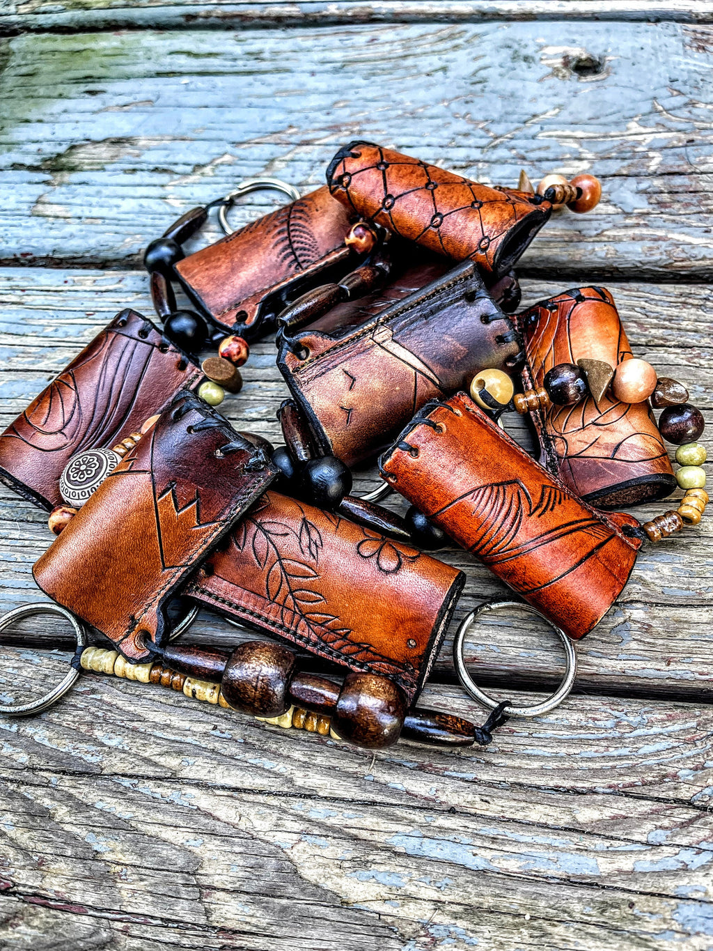 Tooled Leather Lighter skin.