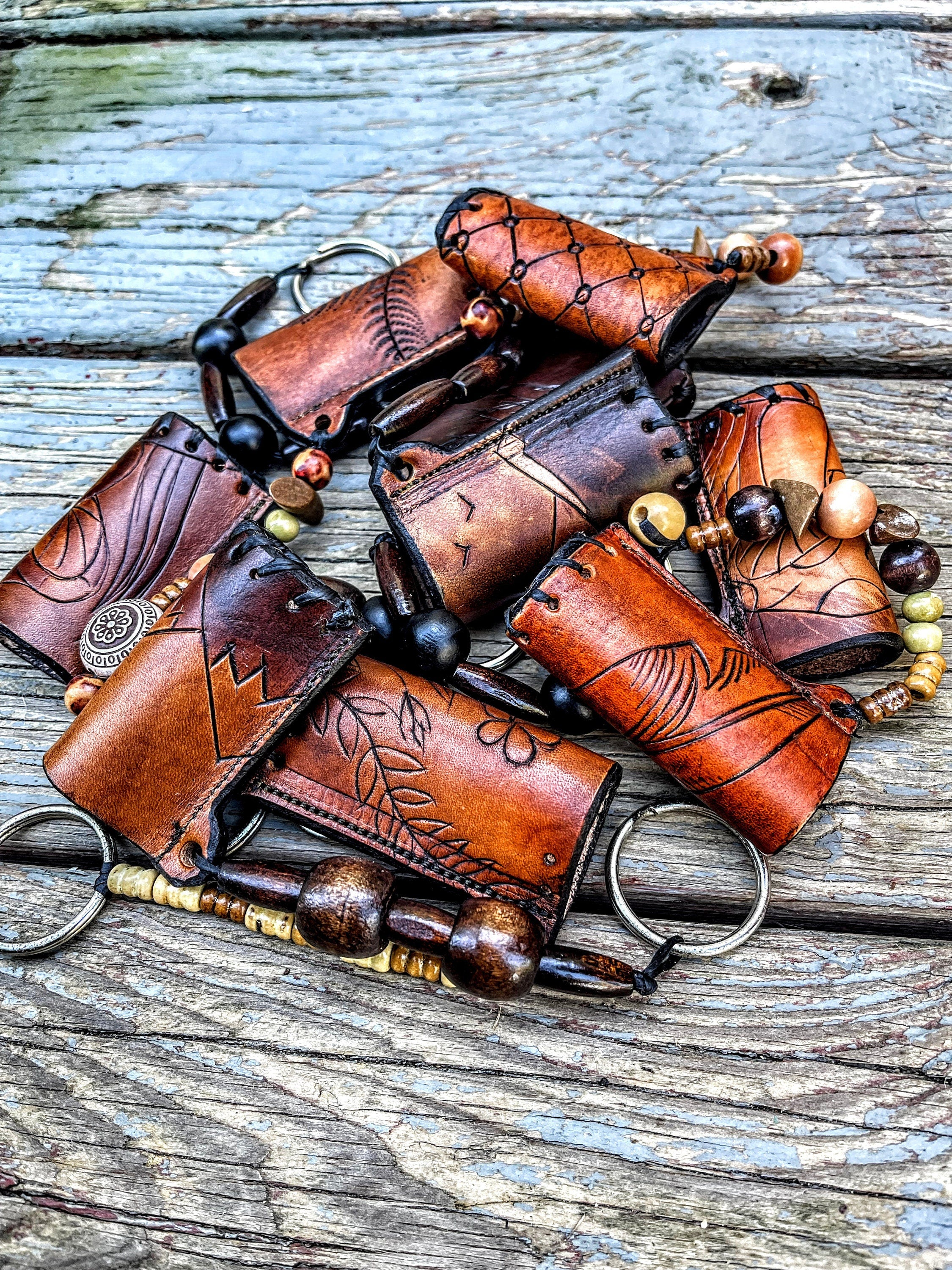 Tooled Leather Lighter skin.