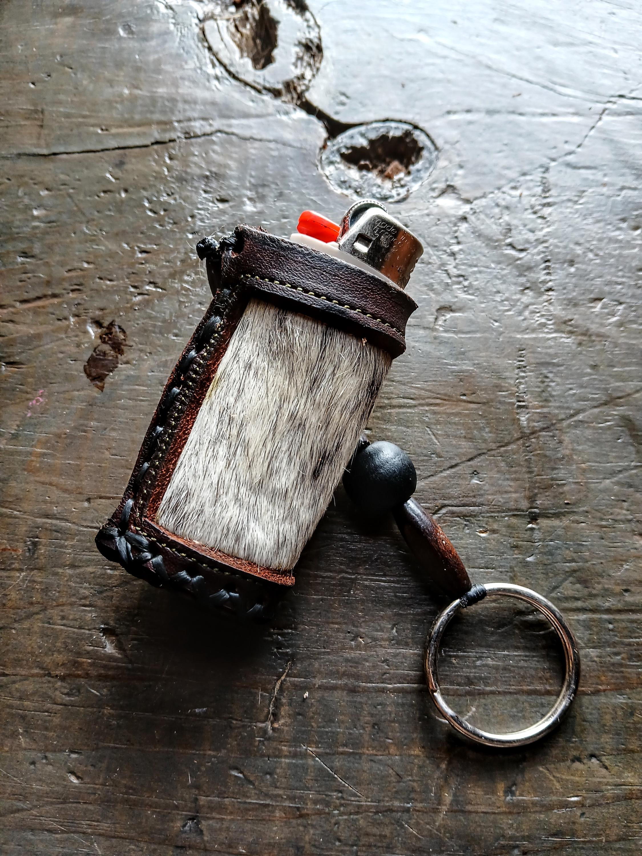 Cow Hair Leather Lighter skin.