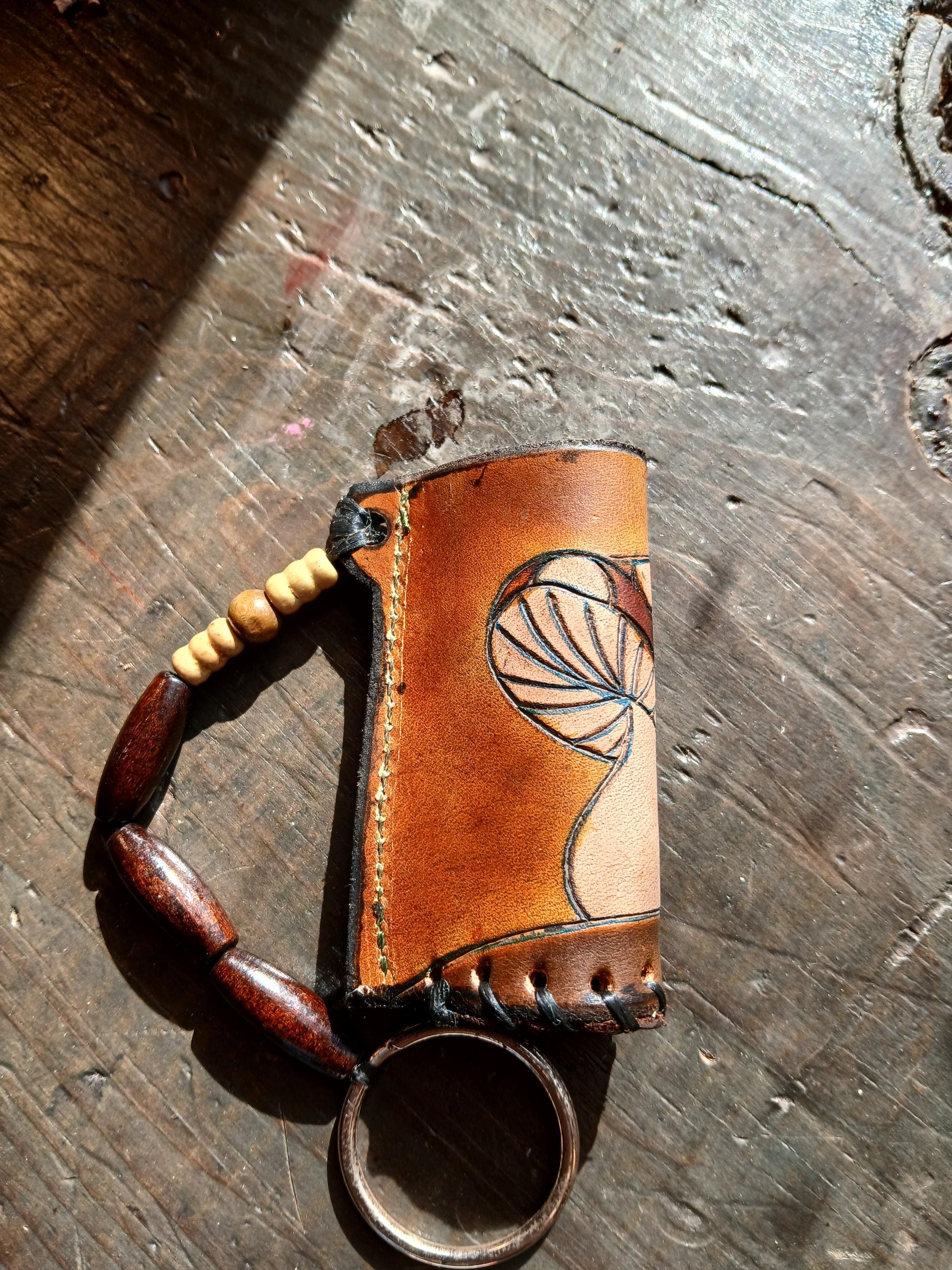Tooled Leather Lighter skin.