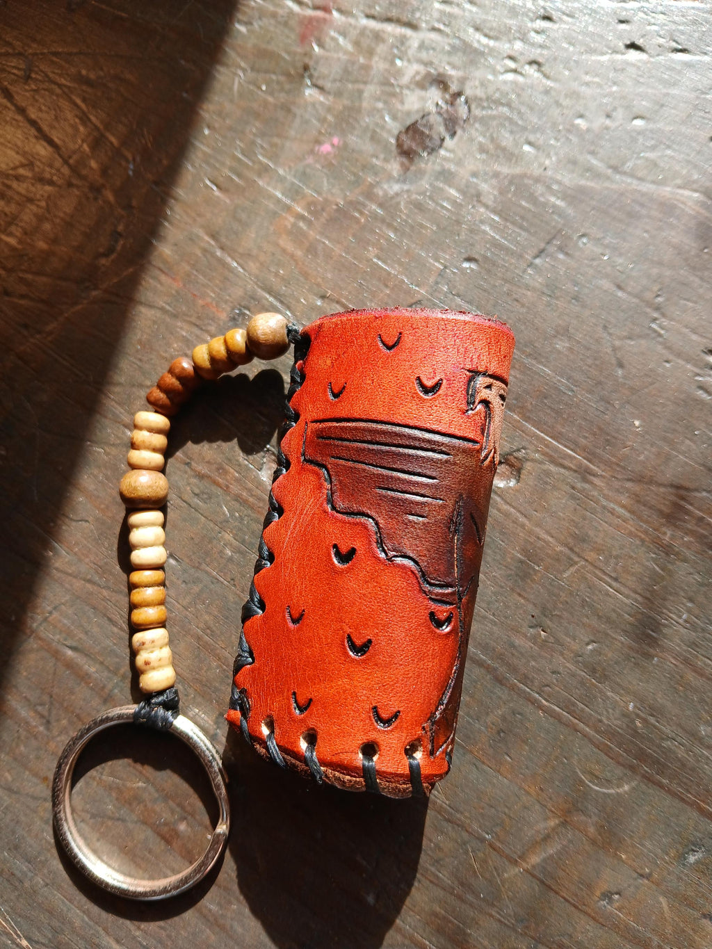 Tooled Leather Lighter skin.